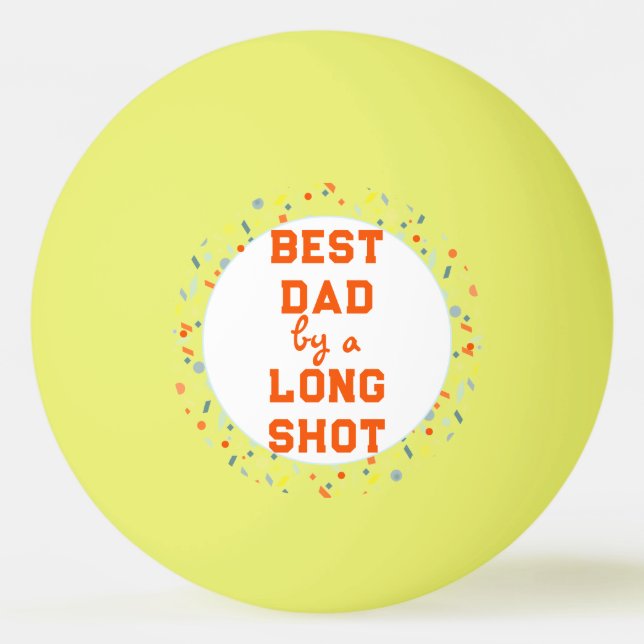Bolinha De Ping Pong Oferta do melhor Dia de os pais (Frente)