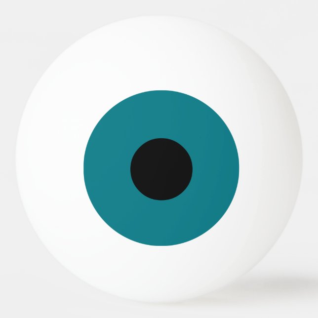 Bolinha De Ping Pong Olho Azul (Frente)