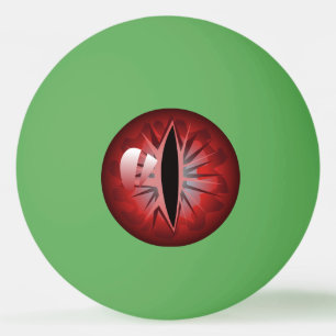 Bolinha De Ping Pong Olhos Vermelhos Assustadores Ping Pong Ball Olhos