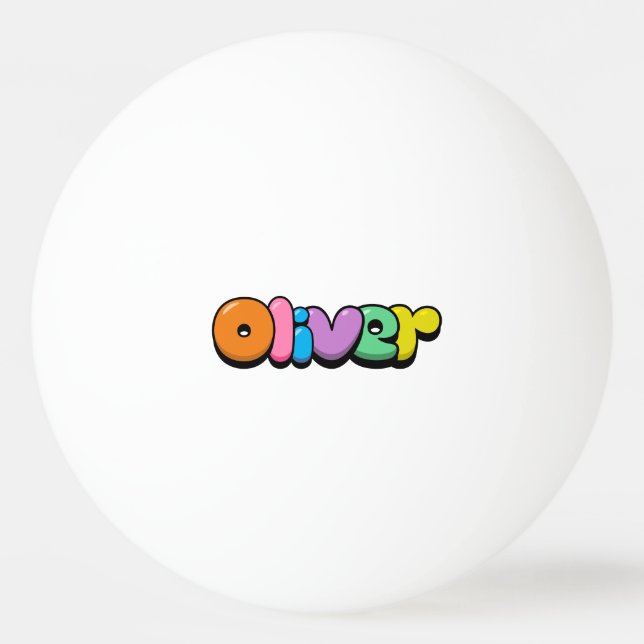 Bolinha De Ping Pong Oliver (Frente)