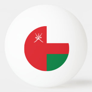 Bolinha De Ping Pong Oman Flag