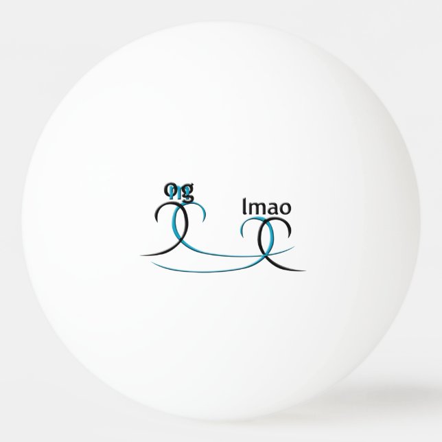 BOLINHA DE PING PONG OMG! (Frente)