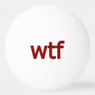 Bolinha De Ping Pong OMG! Wtf