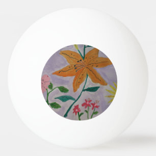 Bolinha De Ping Pong Orange Lily