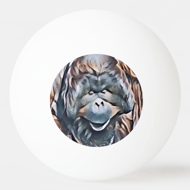 BOLINHA DE PING PONG ORANGUTAN (Frente)