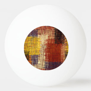 Bolinha De Ping Pong ornamento de bordados, linhas coloridas, estilo bo