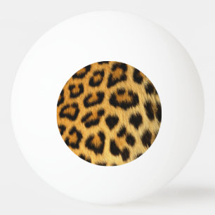 Bolinha De Ping Pong Pá de impressão leopardo
