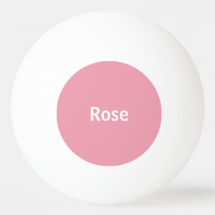 Bolinha De Ping Pong Pá personalizada de Pong do sibilo do rosa