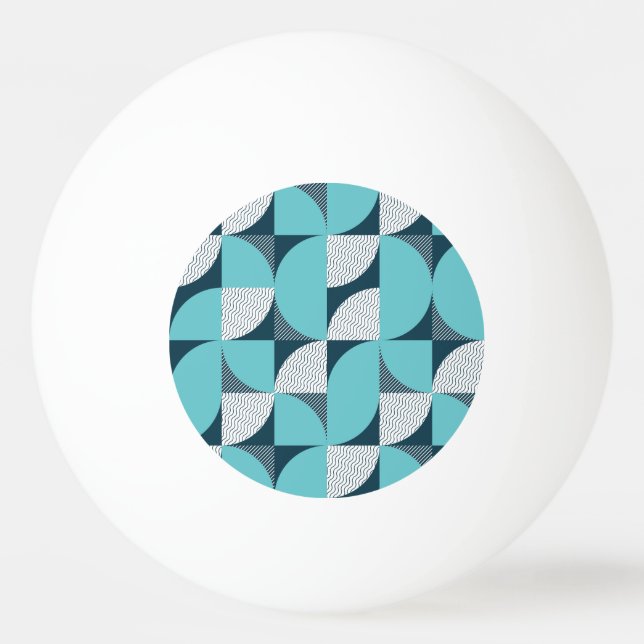 Bolinha De Ping Pong Padrão de forma geométrica criativa (Frente)