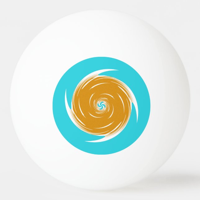 Bolinha De Ping Pong Padrão de Twirl do Sudoeste (Frente)