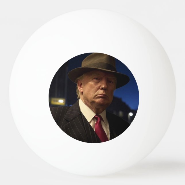 Bolinha De Ping Pong padrinho da América Don J. Trump (Frente)