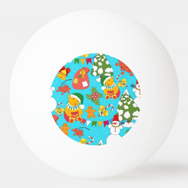 Bolinha De Ping Pong Padrões De Amizade Para Crianças. (Frente)