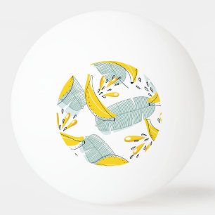 Bolinha De Ping Pong Padrões de colheita de bananas suculentas