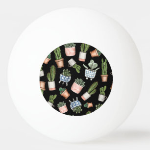 Bolinha De Ping Pong Página inicial de aquarela Plantas negras sem cost