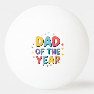 Bolinha De Ping Pong Pai do Ano - Presente no Dia do Pai Engraçado