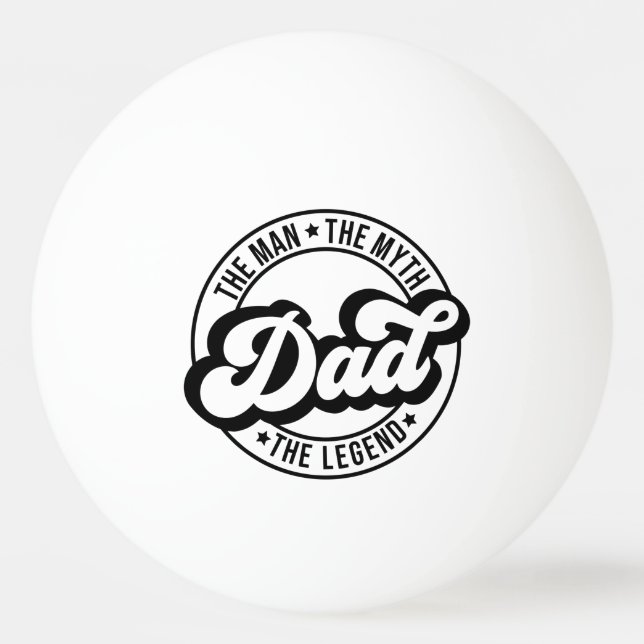 Bolinha De Ping Pong Pai o mito da lenda que os pais pai (Frente)