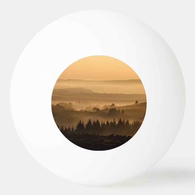 Bolinha De Ping Pong Paisagem solar (Frente)