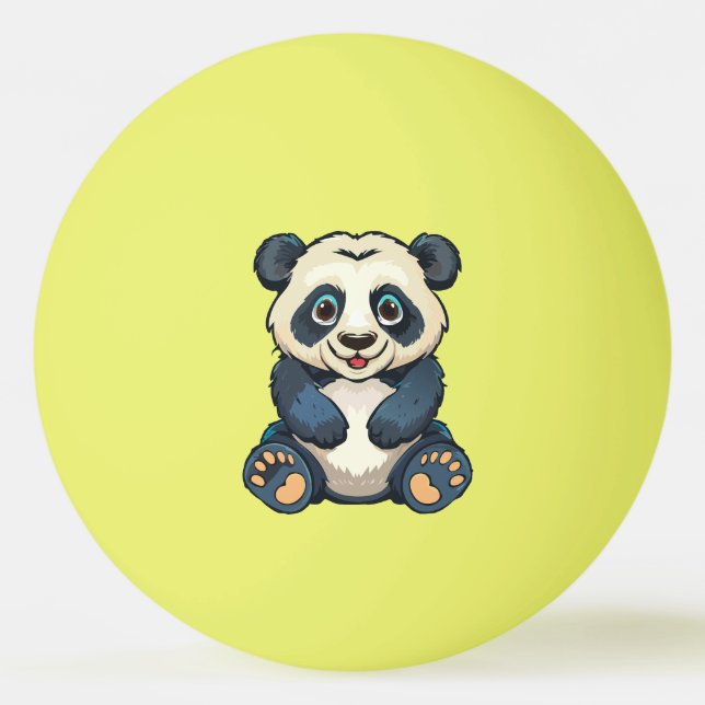 Bolinha De Ping Pong Panda gigante (Frente)