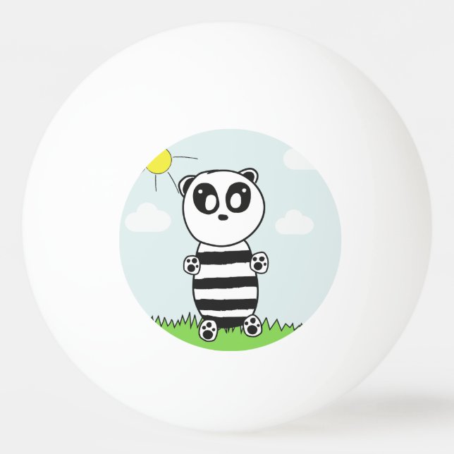 Bolinha De Ping Pong Panda Kids (Frente)