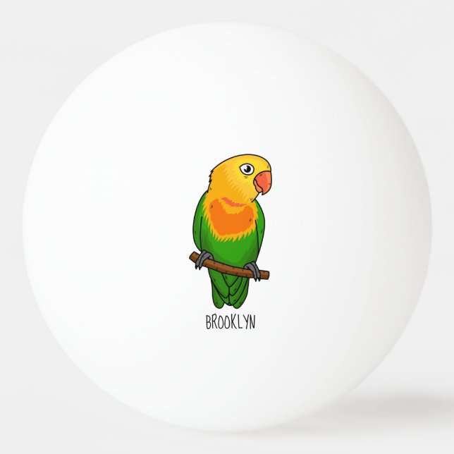 Bolinha De Ping Pong Papagaio-de-desenho (Frente)