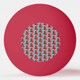 Bolinha De Ping Pong Papais noeis Auxiliares no Natal