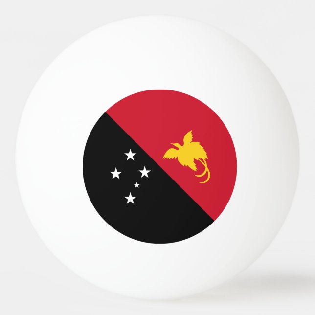 Bolinha De Ping Pong Papua-Nova Guiné (Frente)