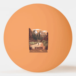 Bolinha De Ping Pong Parque Nacional Zion