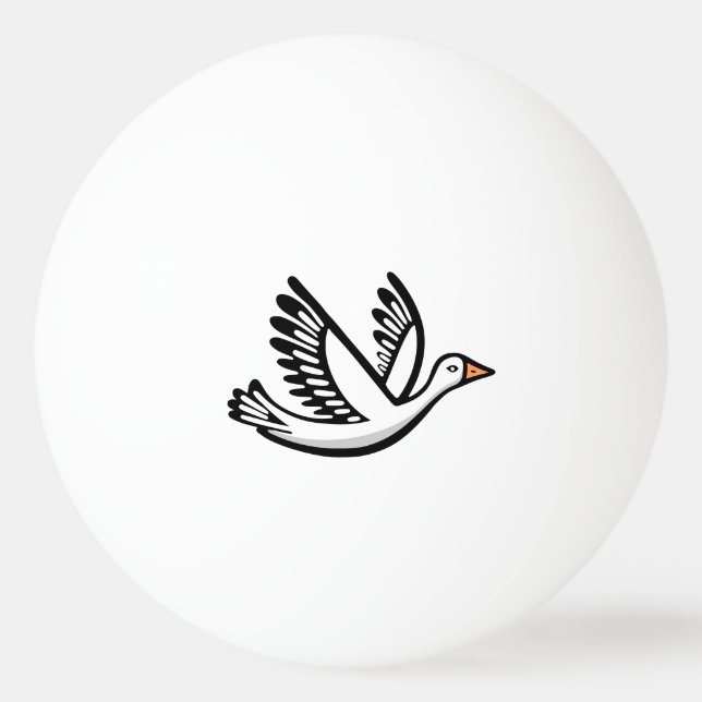 Bolinha De Ping Pong Pássaro (Frente)
