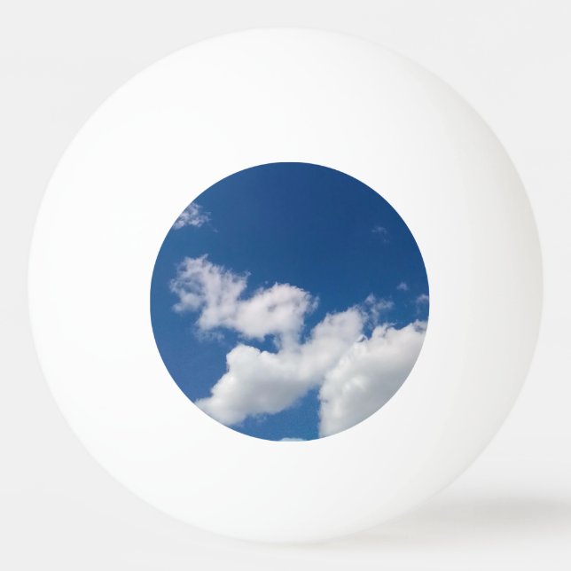 Bolinha De Ping Pong Passos nas nuvens (Frente)