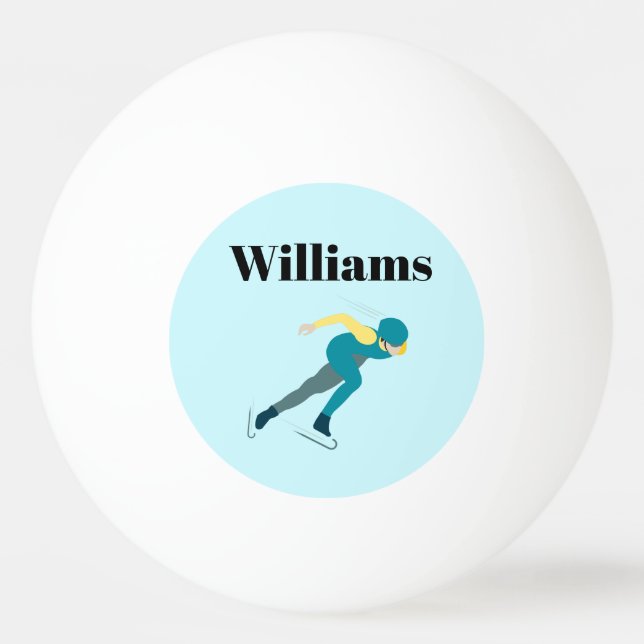 Bolinha De Ping Pong Patinação de velocidade (Frente)