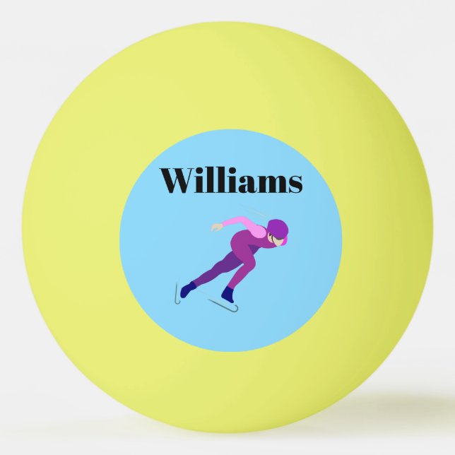 Bolinha De Ping Pong Patinação de velocidade (Frente)