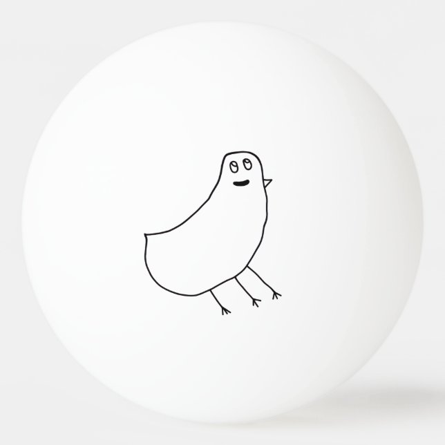 Bolinha De Ping Pong Pato do Tom (Frente)