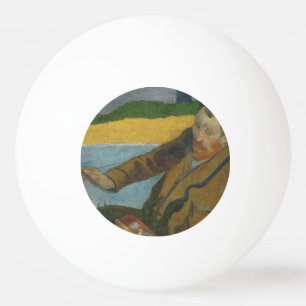 Bolinha De Ping Pong Paul Gauguin Vincent van Gogh pintando girassóis