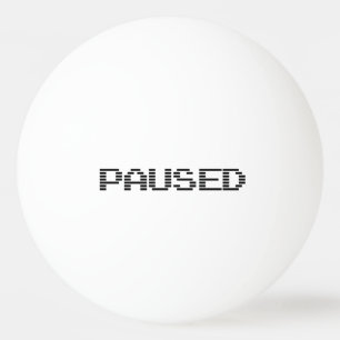 BOLINHA DE PING PONG PAUSADO