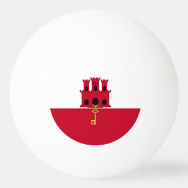 Bolinha De Ping Pong pavilhão de Gibraltar