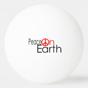 Bolinha De Ping Pong Paz na Terra