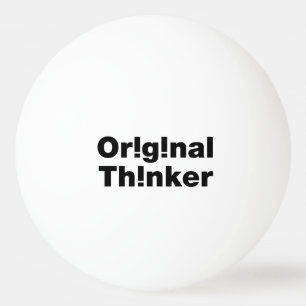 Bolinha De Ping Pong Pensador Original