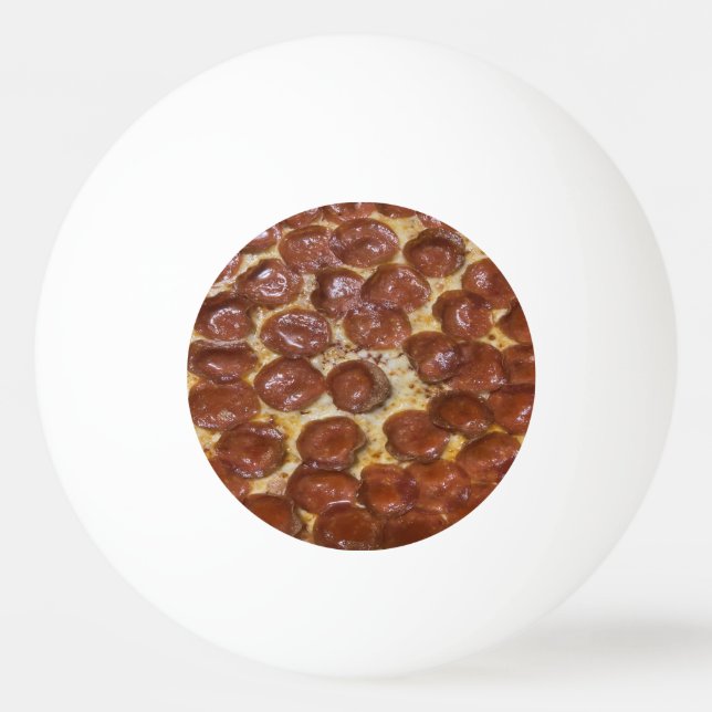 Bolinha De Ping Pong Pepperoni Pizza (Frente)