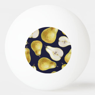 Bolinha De Ping Pong Pera de régua, fundo preto, arte de jardim
