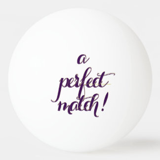 Bolinha De Ping Pong Perfect Match 