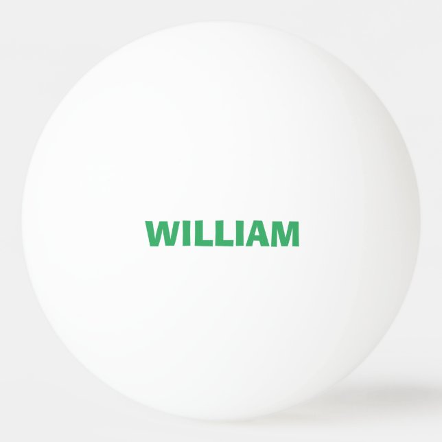 Bolinha De Ping Pong Personalizado Nome Personalizado (Frente)