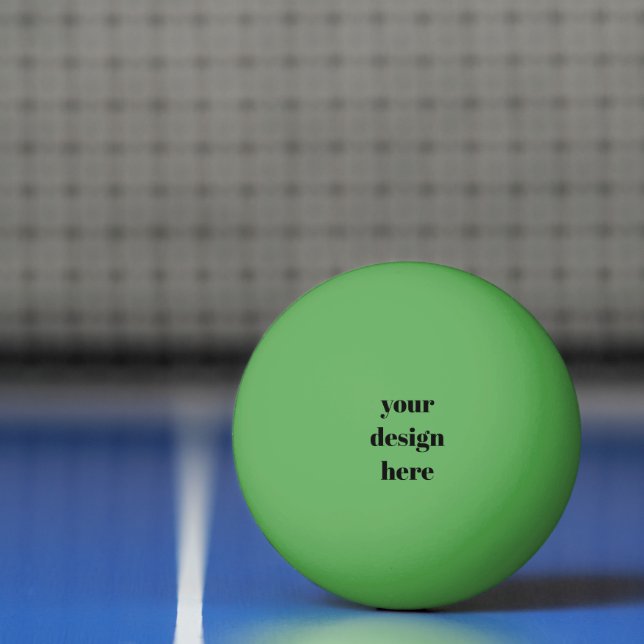Bolinha De Ping Pong Personalizar (Líquido)