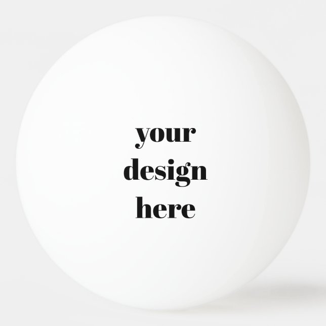 Bolinha De Ping Pong Personalizar ou personalizar (Frente)