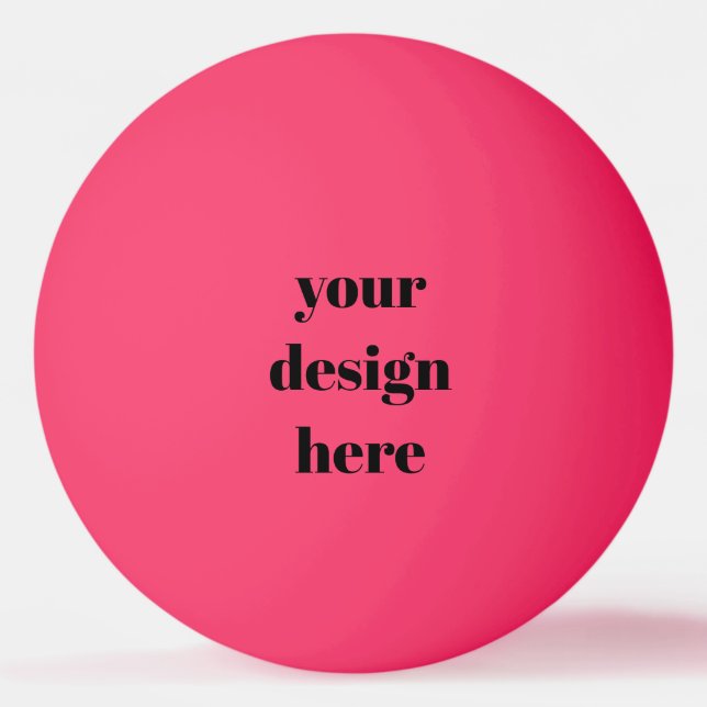 Bolinha De Ping Pong Personalizar ou personalizar (Frente)