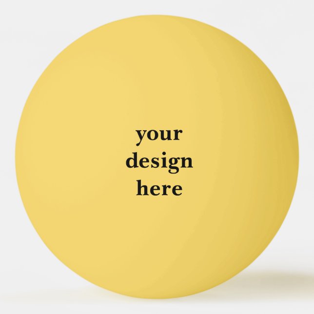 Bolinha De Ping Pong Personalizar ou personalizar (Frente)