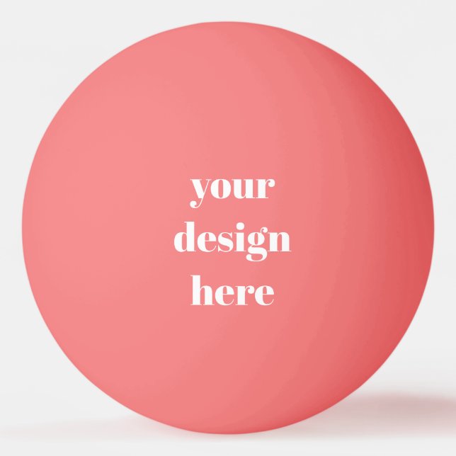 Bolinha De Ping Pong Personalizar ou personalizar (Frente)