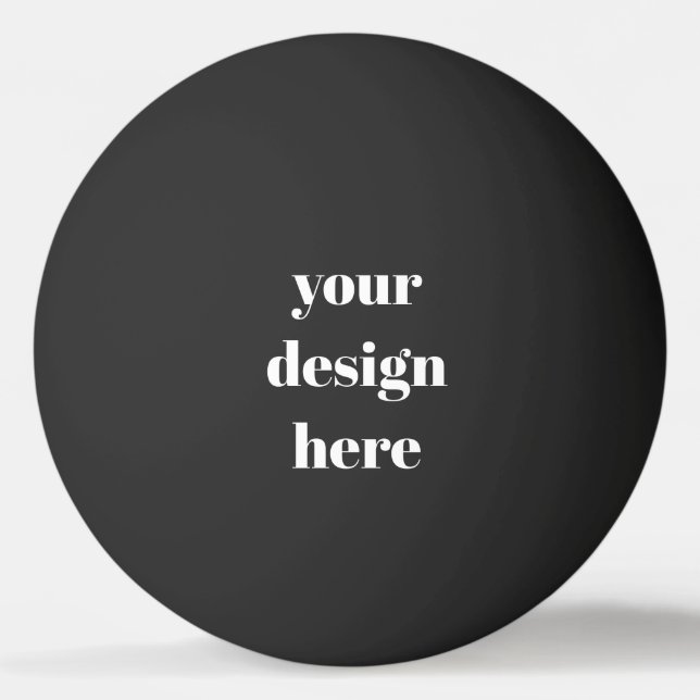 Bolinha De Ping Pong Personalizar ou personalizar (Frente)