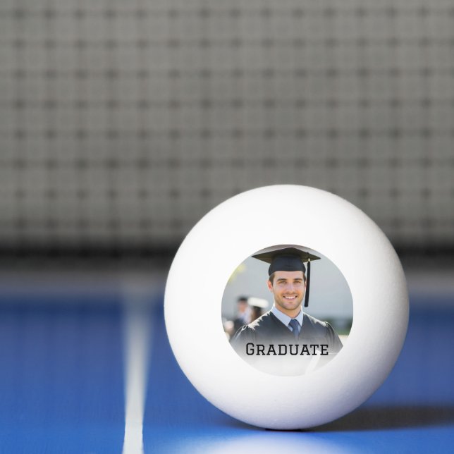 Bolinha De Ping Pong Personalized Graduation Photo Keepsake Memory Gift (Líquido)