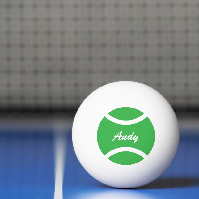 Bolinha De Ping Pong Personalized name ping pong table tennis balls (Líquido)