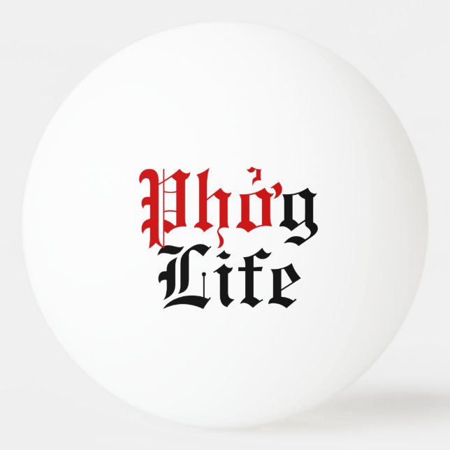 Bolinha De Ping Pong Phở g Life (Frente)
